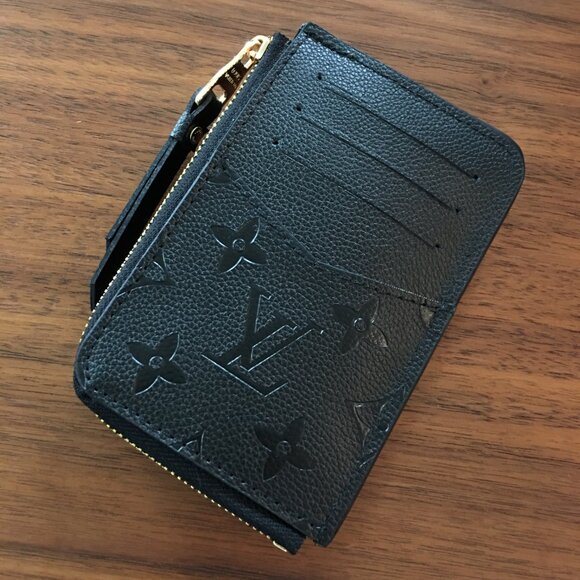 Louis Vuitton Recto Verso Black Leather Cardholder Wallet - Picture 4 of 9
